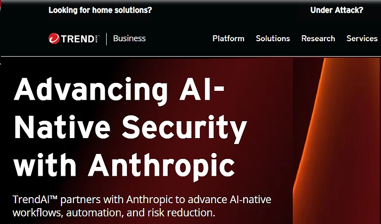 Trend Micro Official home page