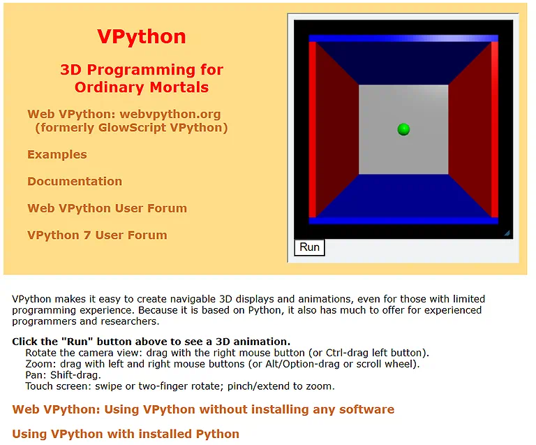 VPython Source Image