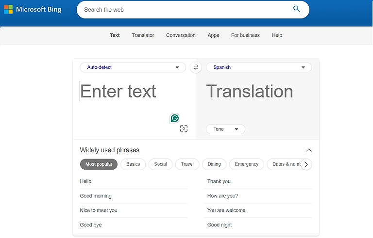Bing Microsoft Translator Official Source image