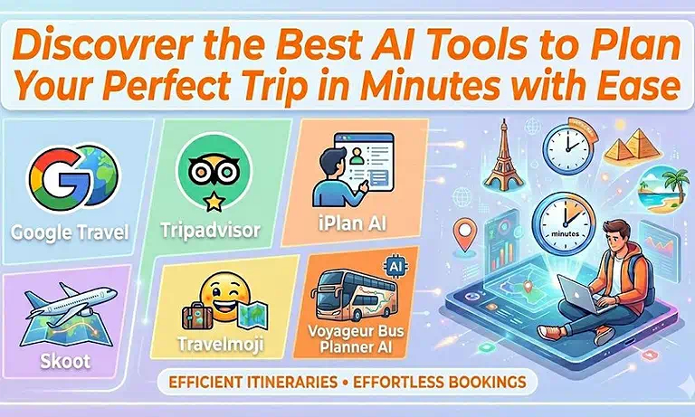 Discover the Best AI Tools to Plan Your Perfect Trip in Minutes with Ease