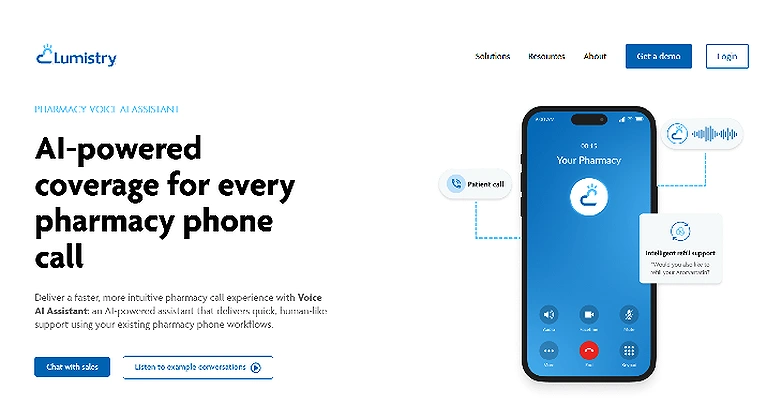 Lumistry  Call Asstt Home page