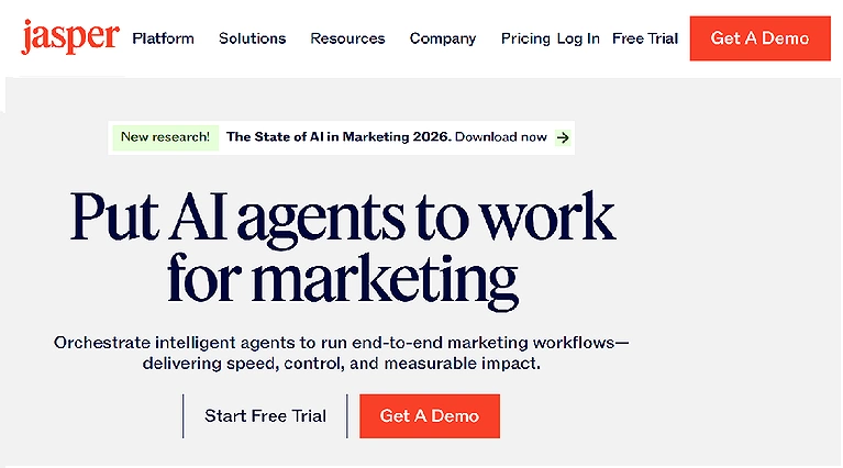 Jasper AI for Business    Official page