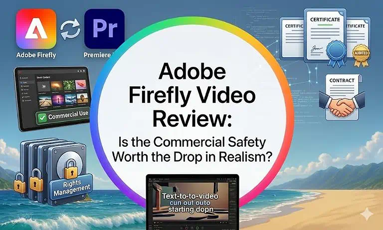 Cover Photo Adobe Firefly Video Review: Is the Commercial Safety Worth the Drop in Realism?