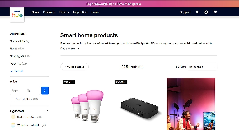 Philips Hue + Hue Bridge Official source image