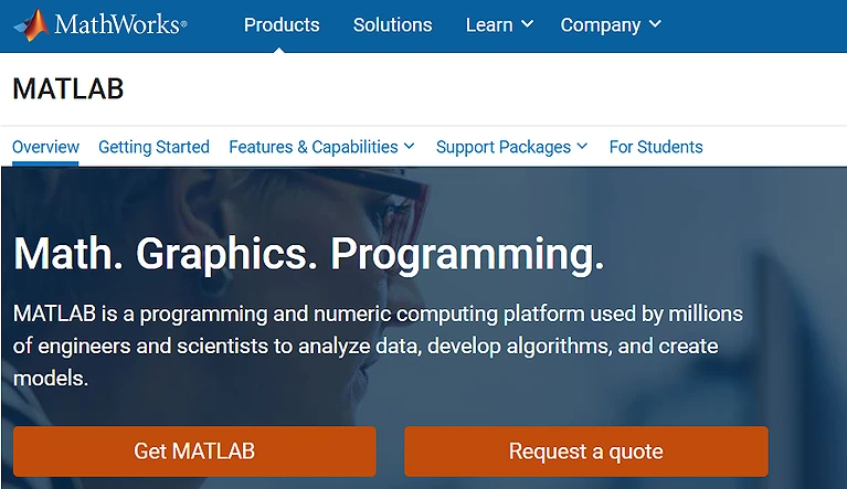 MATLAB Home page