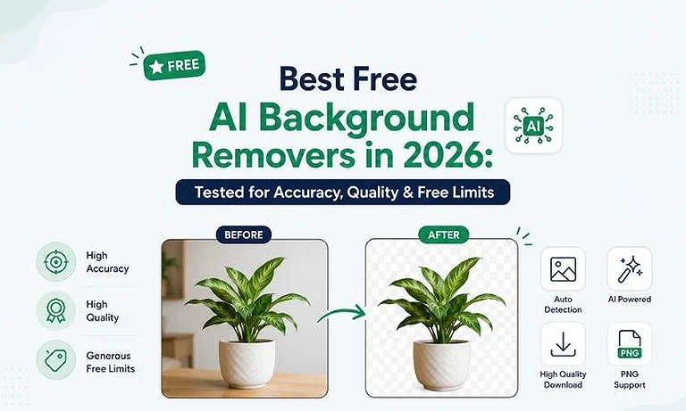 6 AI Background Removers Tested: Quality, Speed & Accuracy