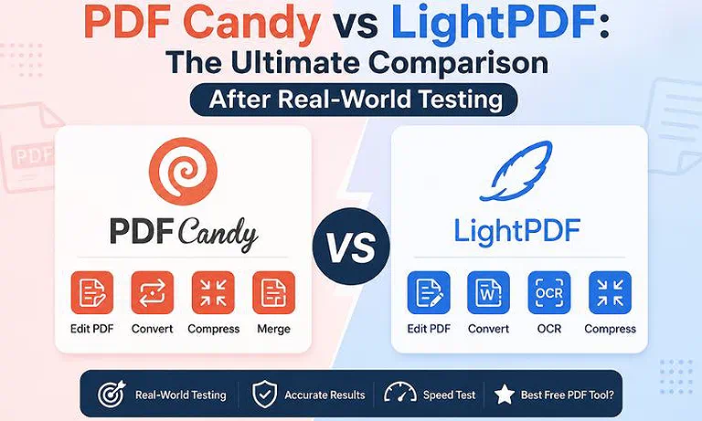 PDF Candy vs LightPDF: The Ultimate Comparison After Real-World Testing