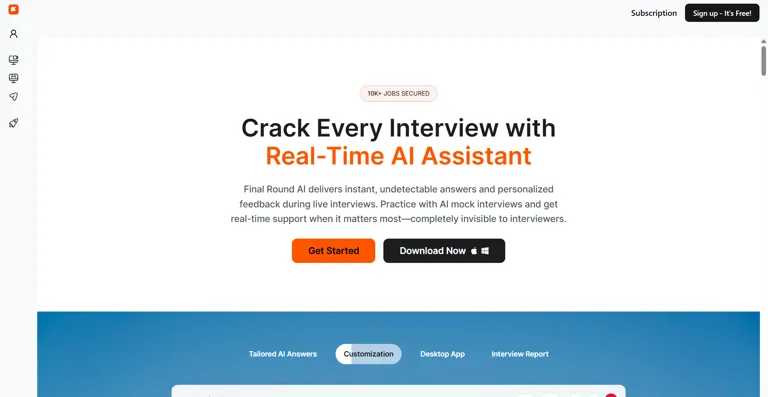 FinalRound AI -- Virtual Interview Practice Coach Official Source Image