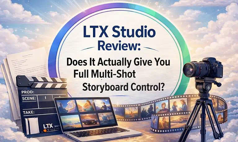 Cover Photo LTX Studio Review: Does It Actually Give You Full Multi-Shot Storyboard Control?