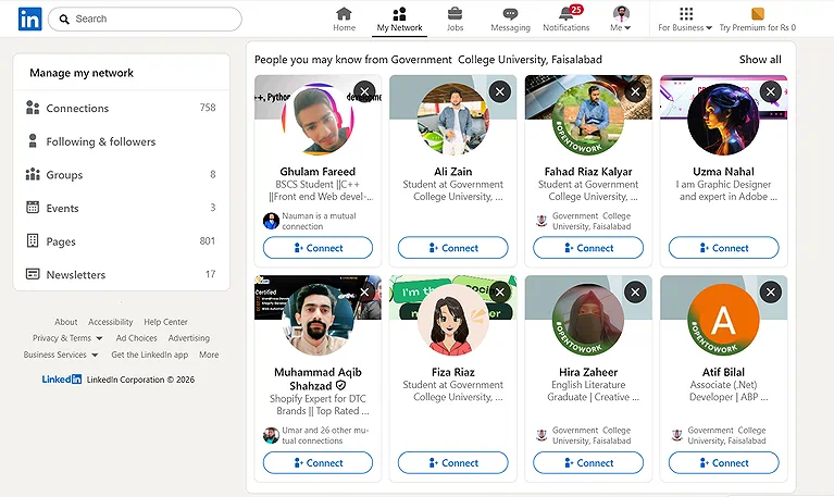 LinkedIn Official Account Image