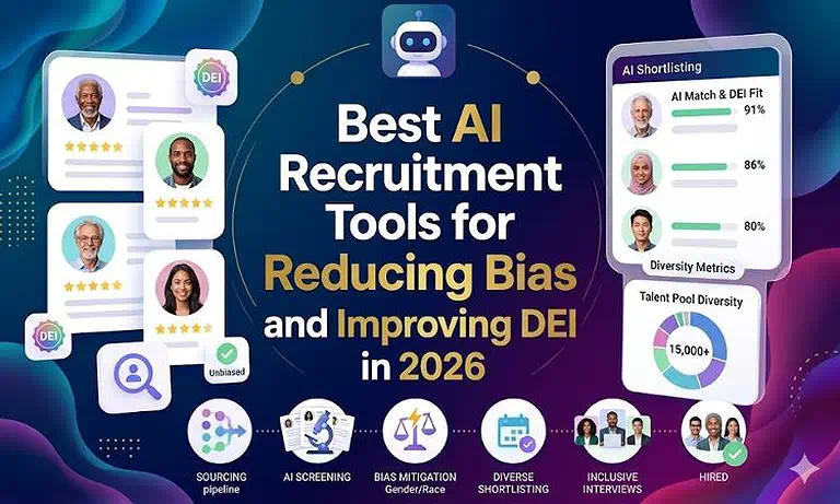 Cover Photo Best AI Recruitment Tools for Reducing Bias and Improving DEI in 2026