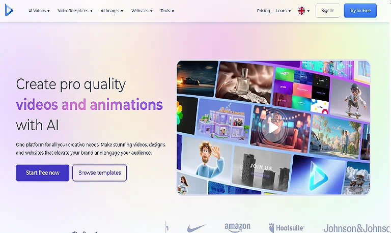 Renderforest Source page