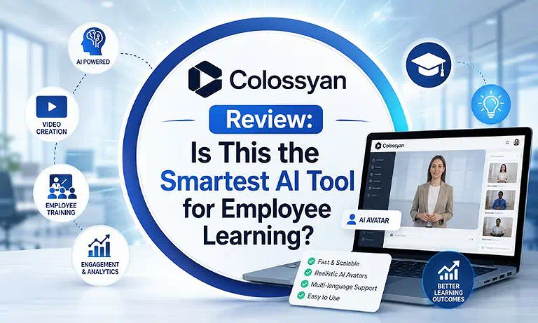 Cover Photo Colossyan Review: Is This the Smartest AI Tool for Employee Learning?