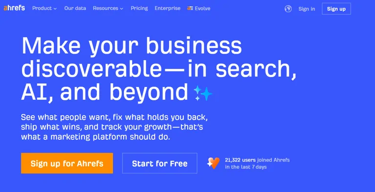 Ahrefs: Best for Insights Across Search Engines