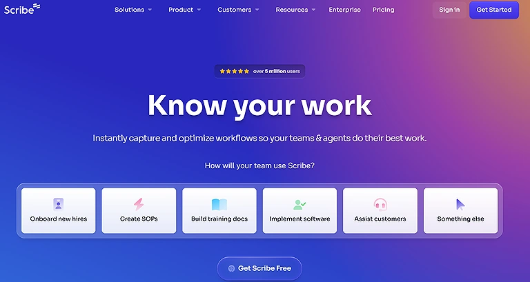 Scribe Official Source Image