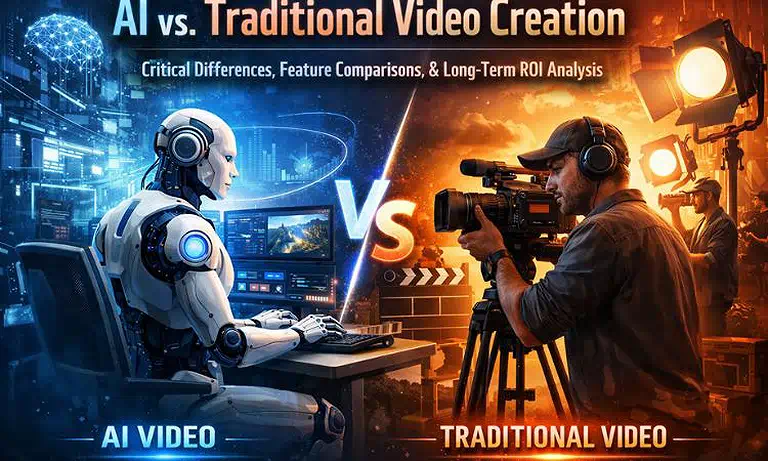 Cover Photo AI vs Traditional Video Creation: Critical Differences, Feature Comparisons, and Long-Term ROI Analysis