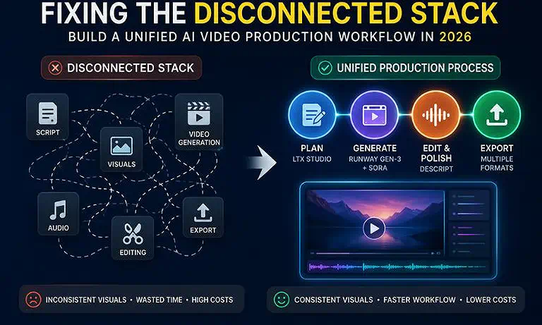 Cover Photo  How to Fix the Disconnected Stack, Visual Inconsistency and Construct a Unified Production 