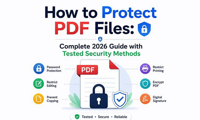 Cover Photo How to Protect PDF Files: Complete 2026 Guide with Tested Security Methods