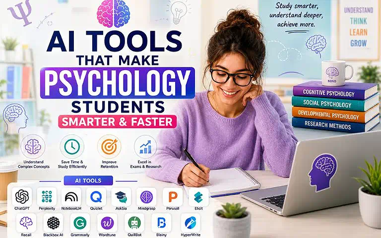 15 AI Tools That Make Psychology Students Smarter & Faster