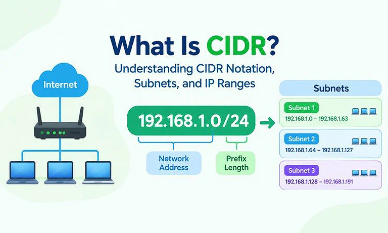 What Is CIDR? Understanding CIDR Notation, Subnets, and IP Ranges