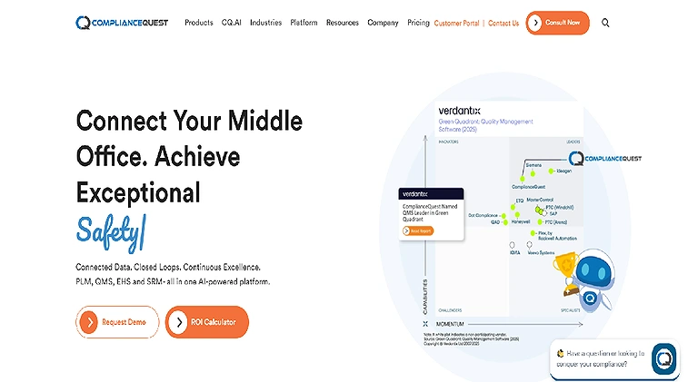 ComplianceQuest Home image