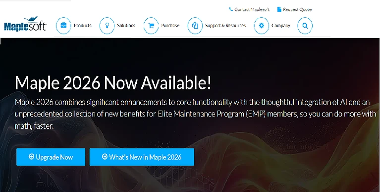 Maple home page