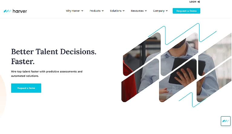 Modern Hire (Harver) Home page