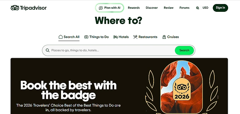 Tripadvisor  official source image