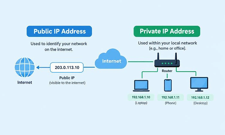 Public vs Private IP Address: Uses and How They Work